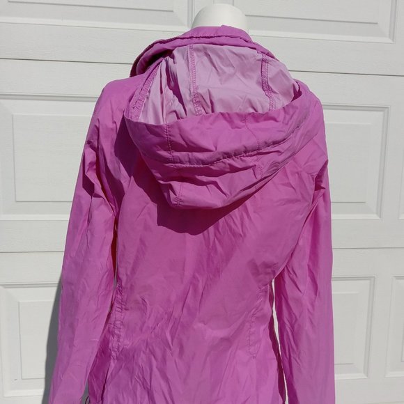 Columbia Windbreaker Hoodie Jacket womens size S Small Zip-up basic outerwear - Picture 6 of 10